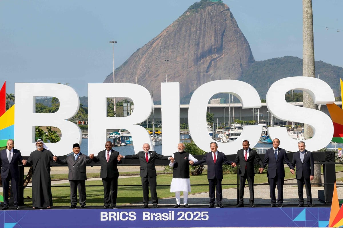 Los BRICS demandan alto el fuego en Gaza, critican sanciones y aranceles
