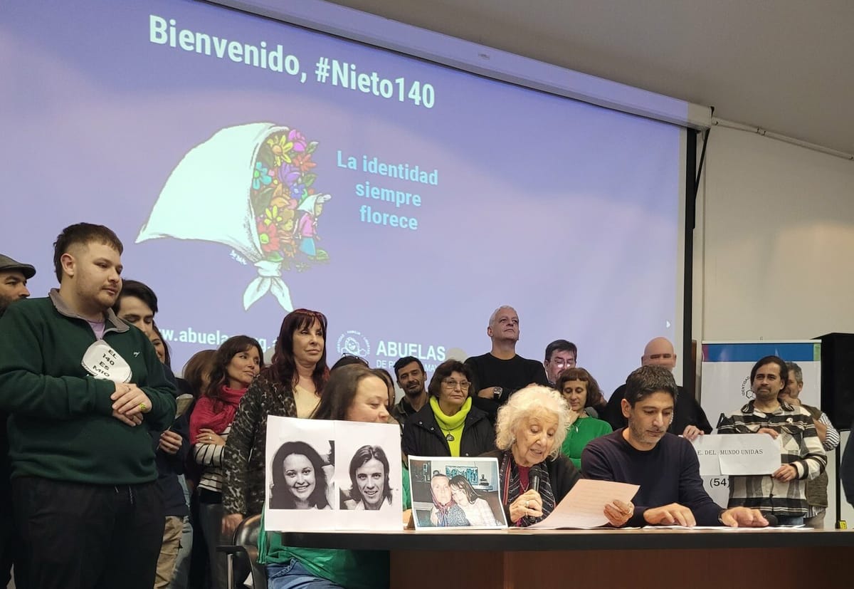 Encuentran al nieto 140 robado durante la dictadura argentina tras 48 años de búsqueda