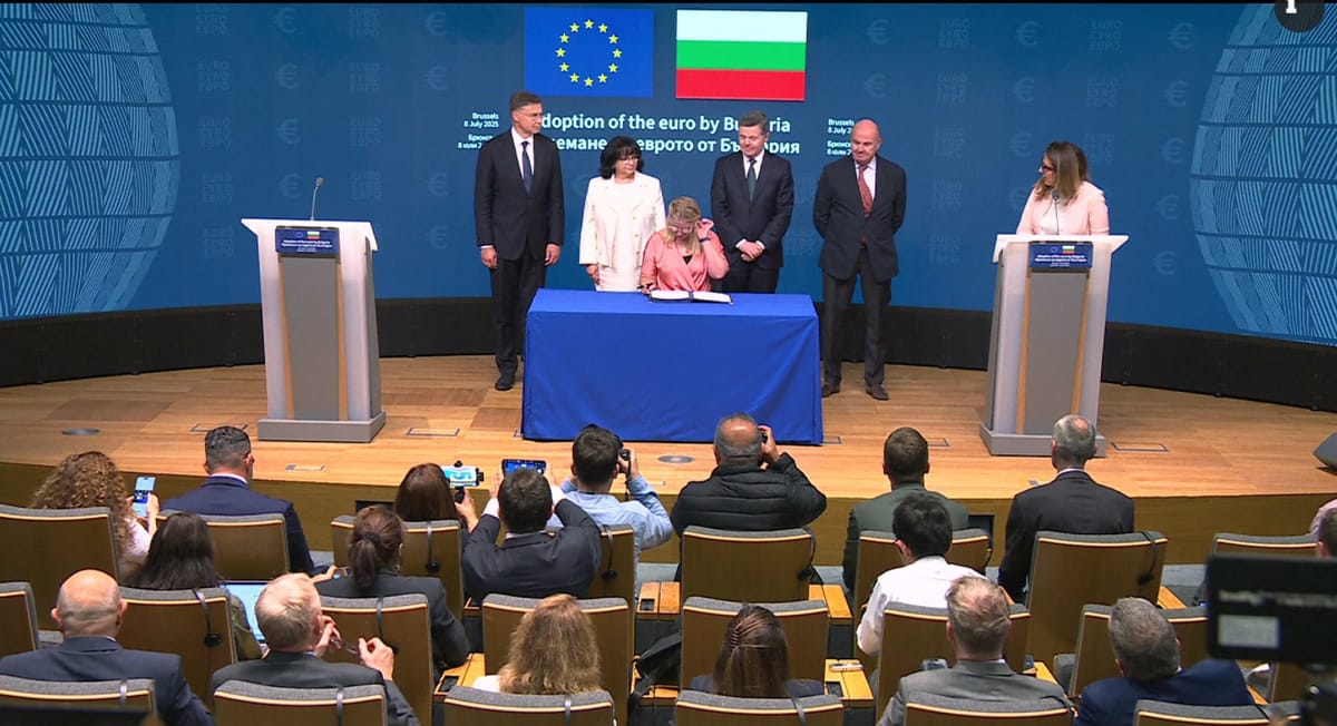 Bulgaria ingresará en la eurozona el 1 de enero de 2026 tras aprobación de la UE