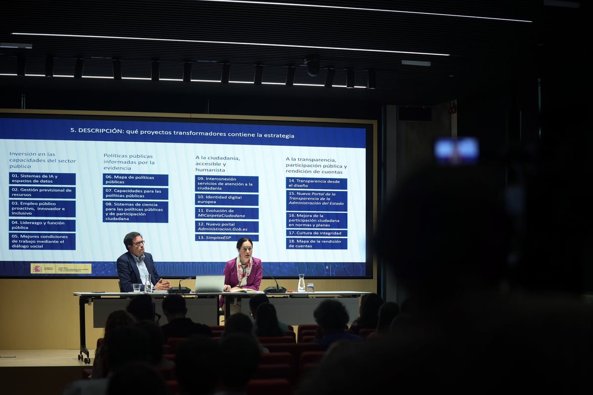 El Gobierno español apuesta por la inteligencia artificial en la administración pública