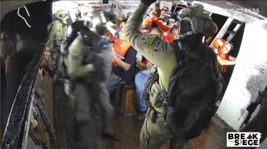 Israel intercepta y secuestra de nuevo a la Flotilla de la Libertad rumbo a Gaza