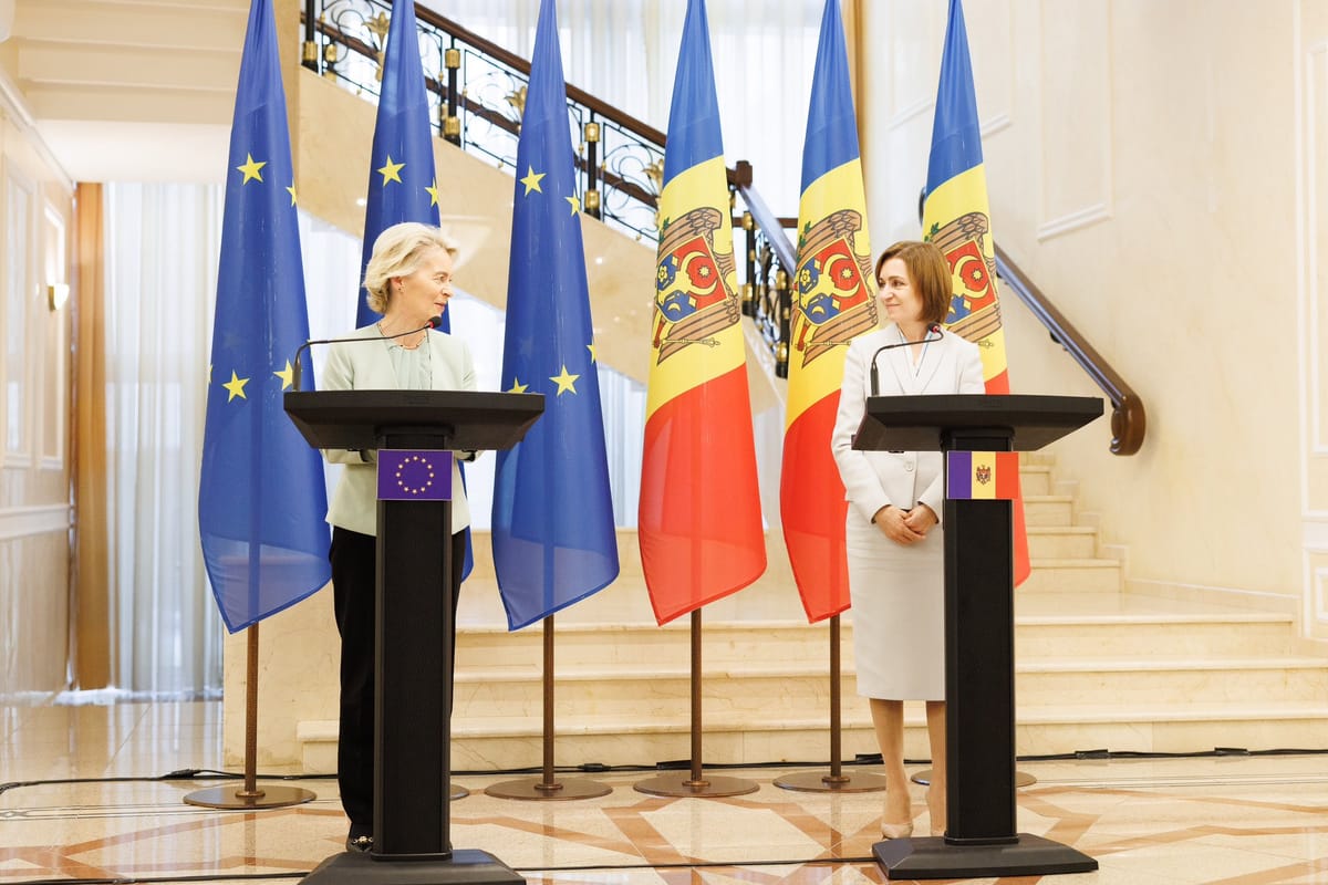 La Unión Europea avanza la adhesión de Moldavia y anuncia 270 millones de euros en financiación
