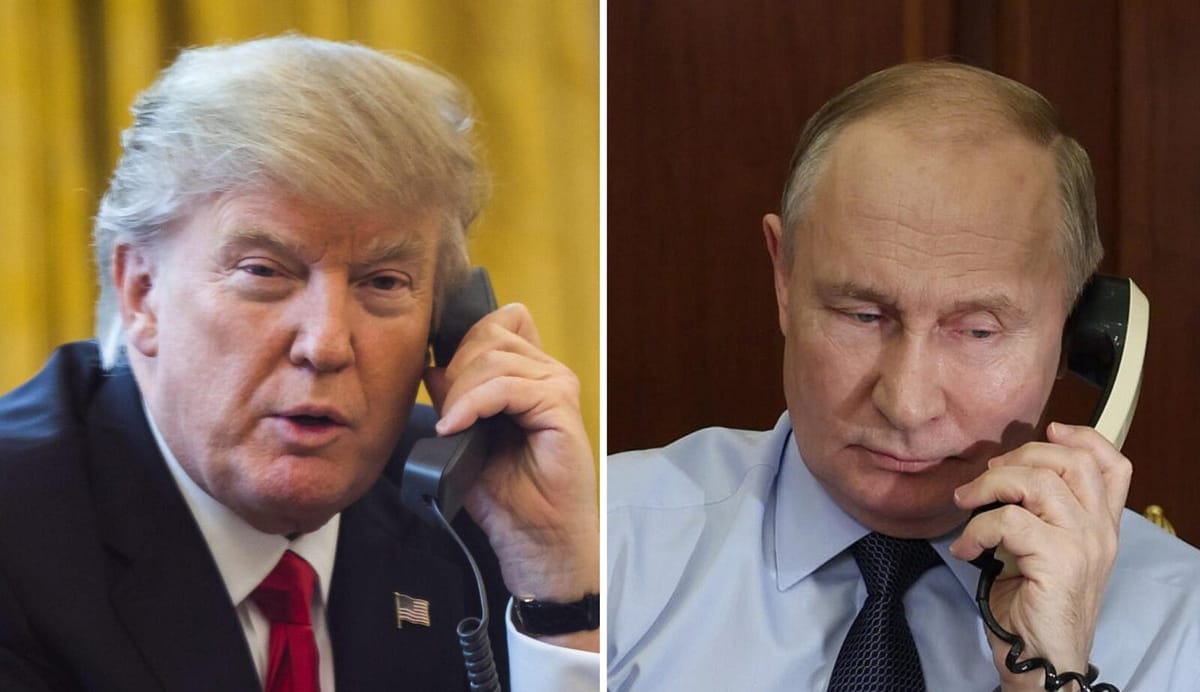 Trump y Putin constatan su desacuerdo sobre Ucrania en una larga llamada sin avances