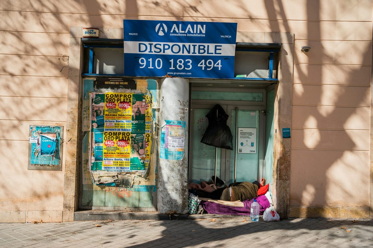 Personas sin hogar en el Estado español: cada vez más jóvenes y vulnerables