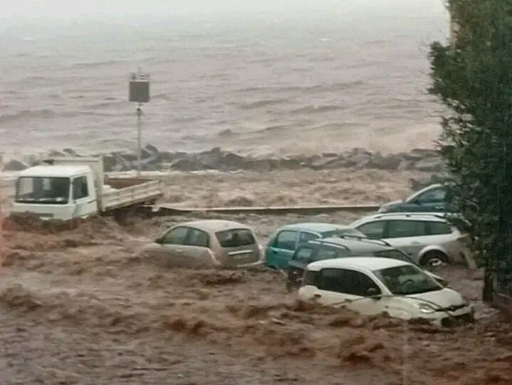 Alerta por intensas lluvias e inundaciones en Sicilia