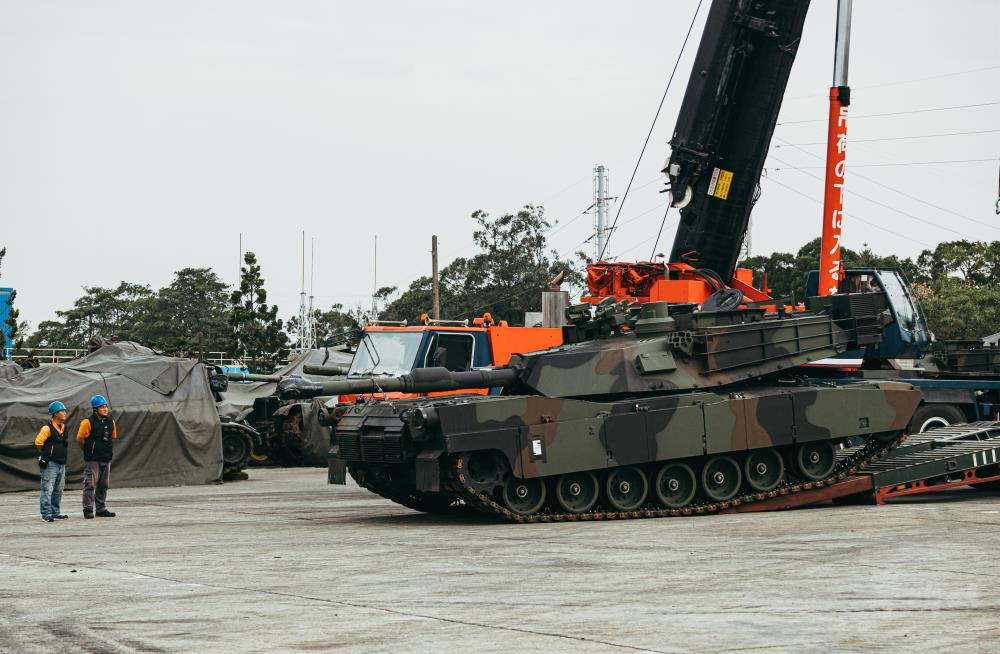 Estados Unidos entrega 38 tanques Abrams a Taiwán, el primer envío de este tipo en 30 años