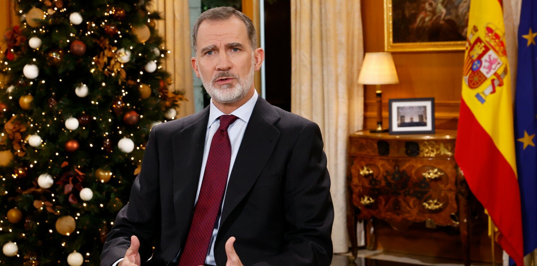 El discurso navideño de Felipe VI encara tensiones políticas y sociales