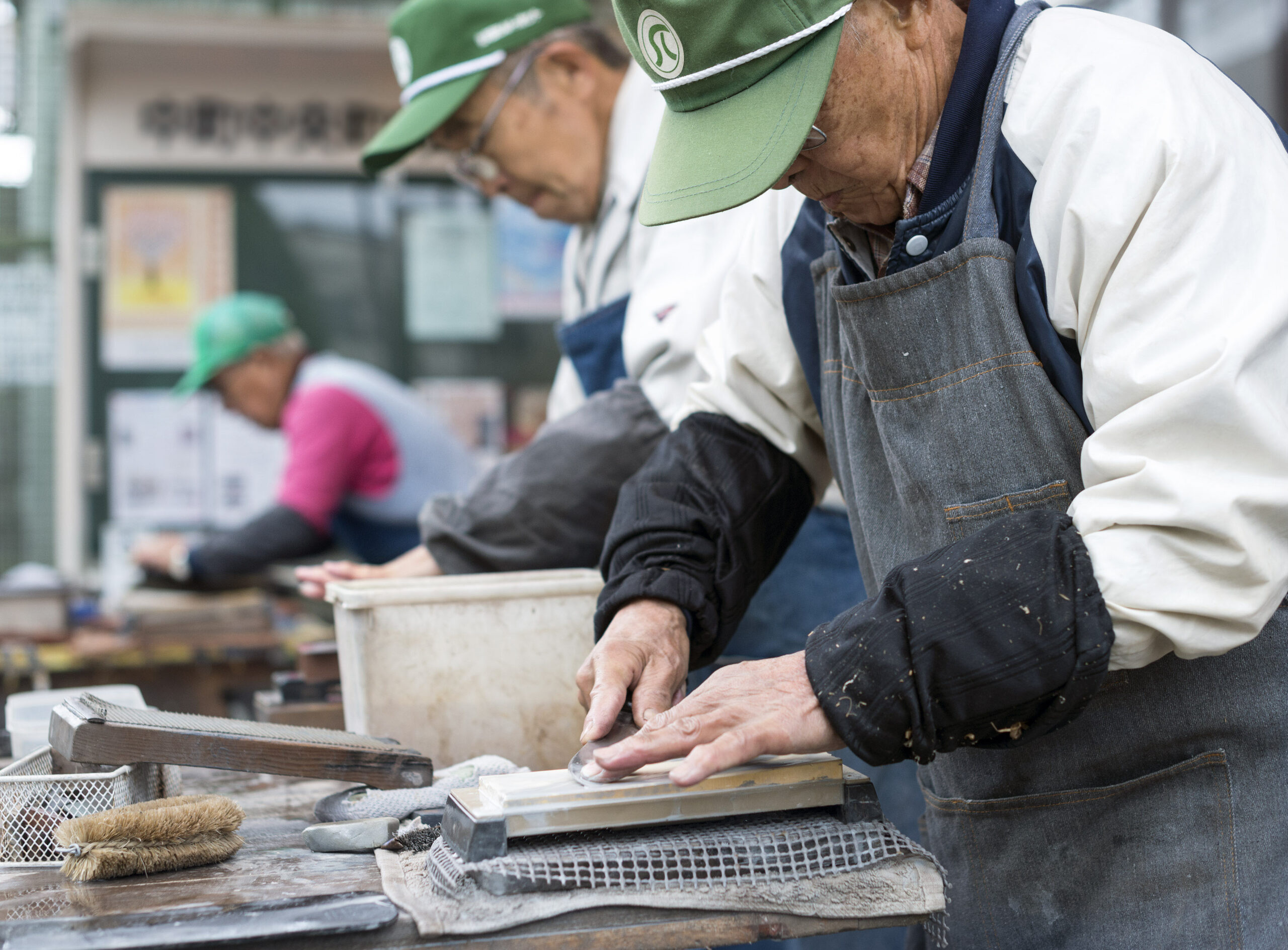 Uno de cada siete empleados japoneses es anciano