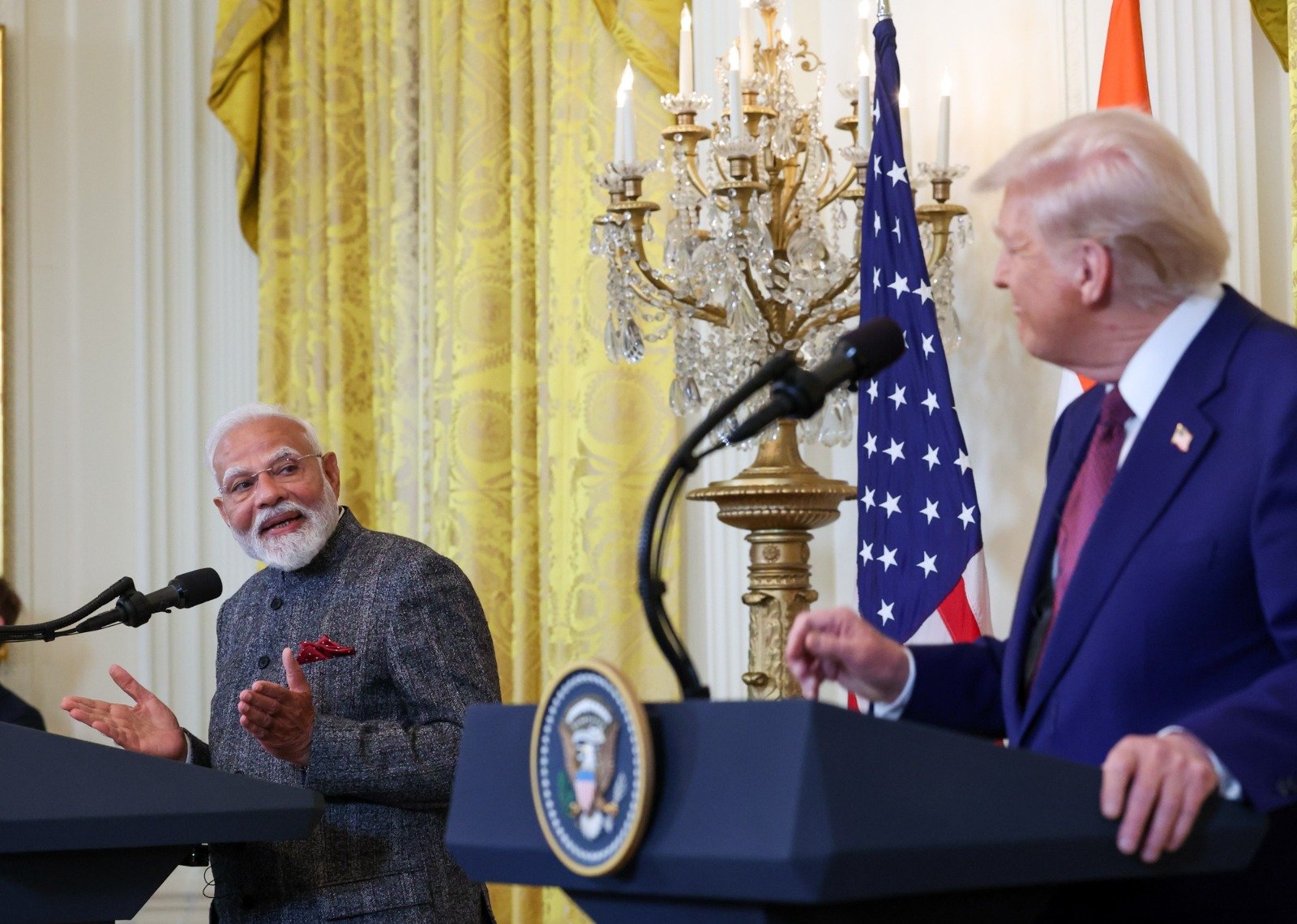 Trump y Modi refuerzan su alianza pese a tensiones comerciales