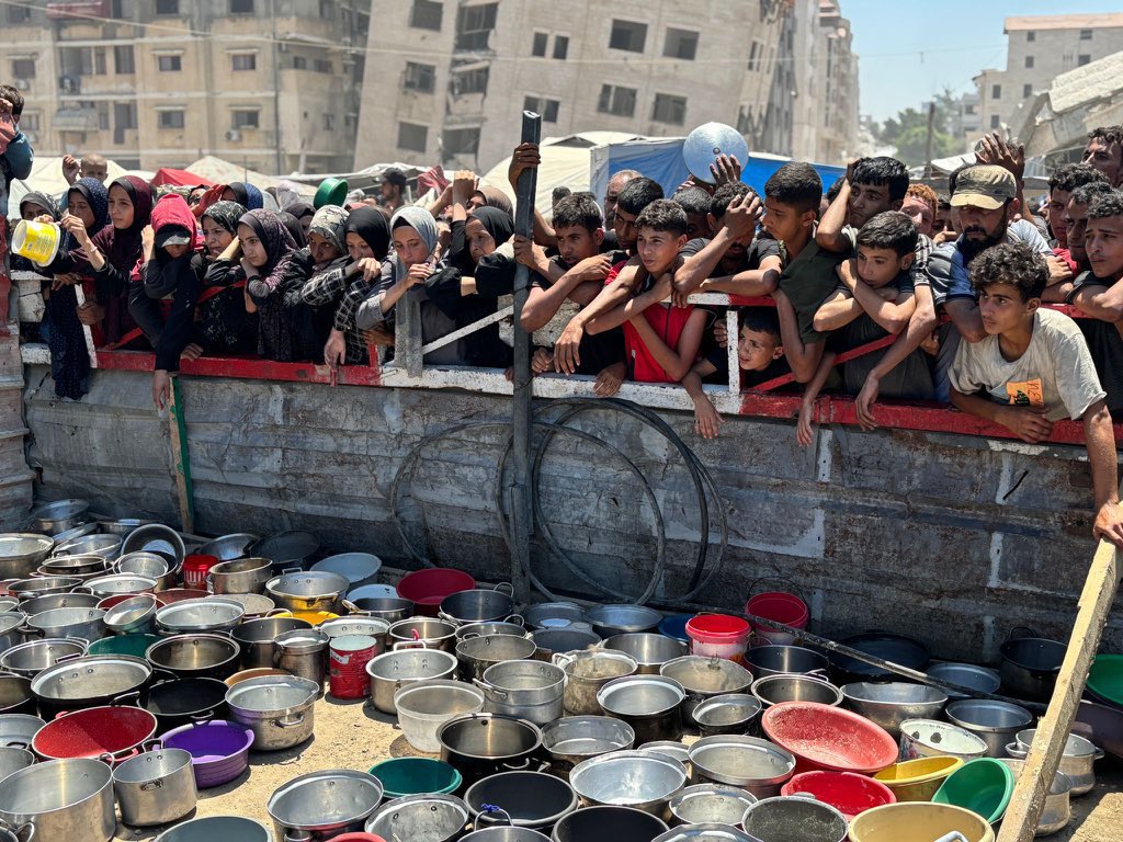 La lucha del último comedor solidario que queda en Ciudad de Gaza